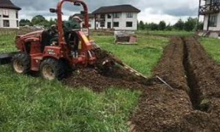 Копка траншей для водопровода в Рассказово: цена за метр от 915 руб.