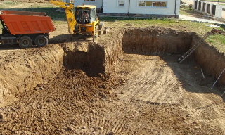 Рытье котлованов под фундамент в Рассказово – цена от 2540 руб. за м3 | 2Землекопа-Рсз